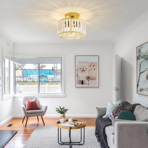 Crystal Ceiling Light