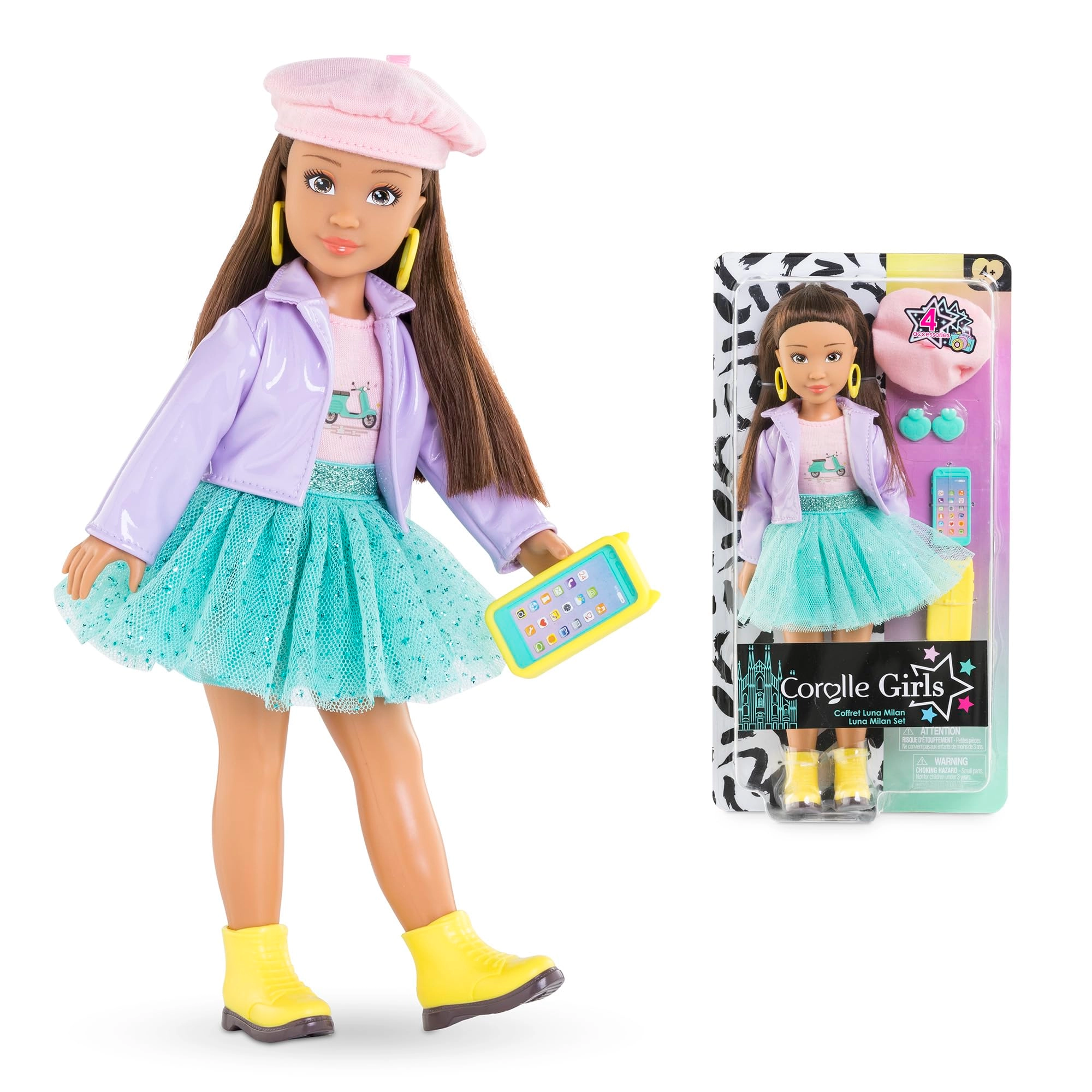 Corolle Luna Dressing Doll - 28 cm Vanilla Fragrance Ages 4+