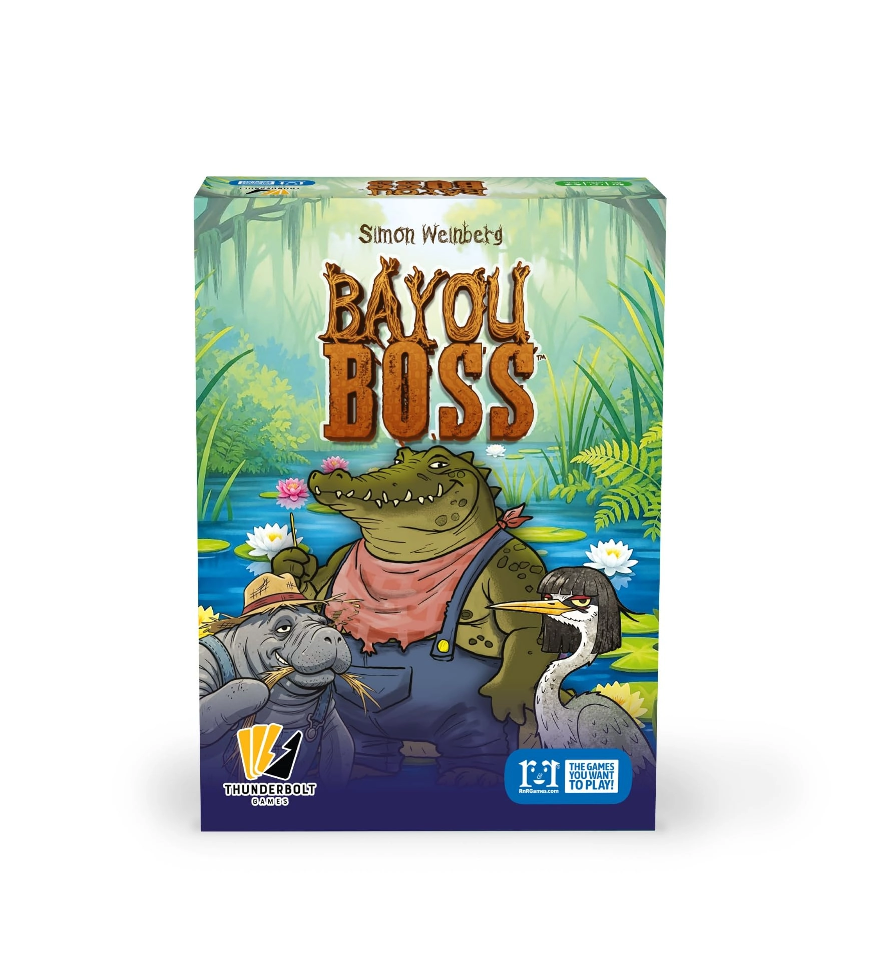 R&R Games Bayou Boss - Card Game