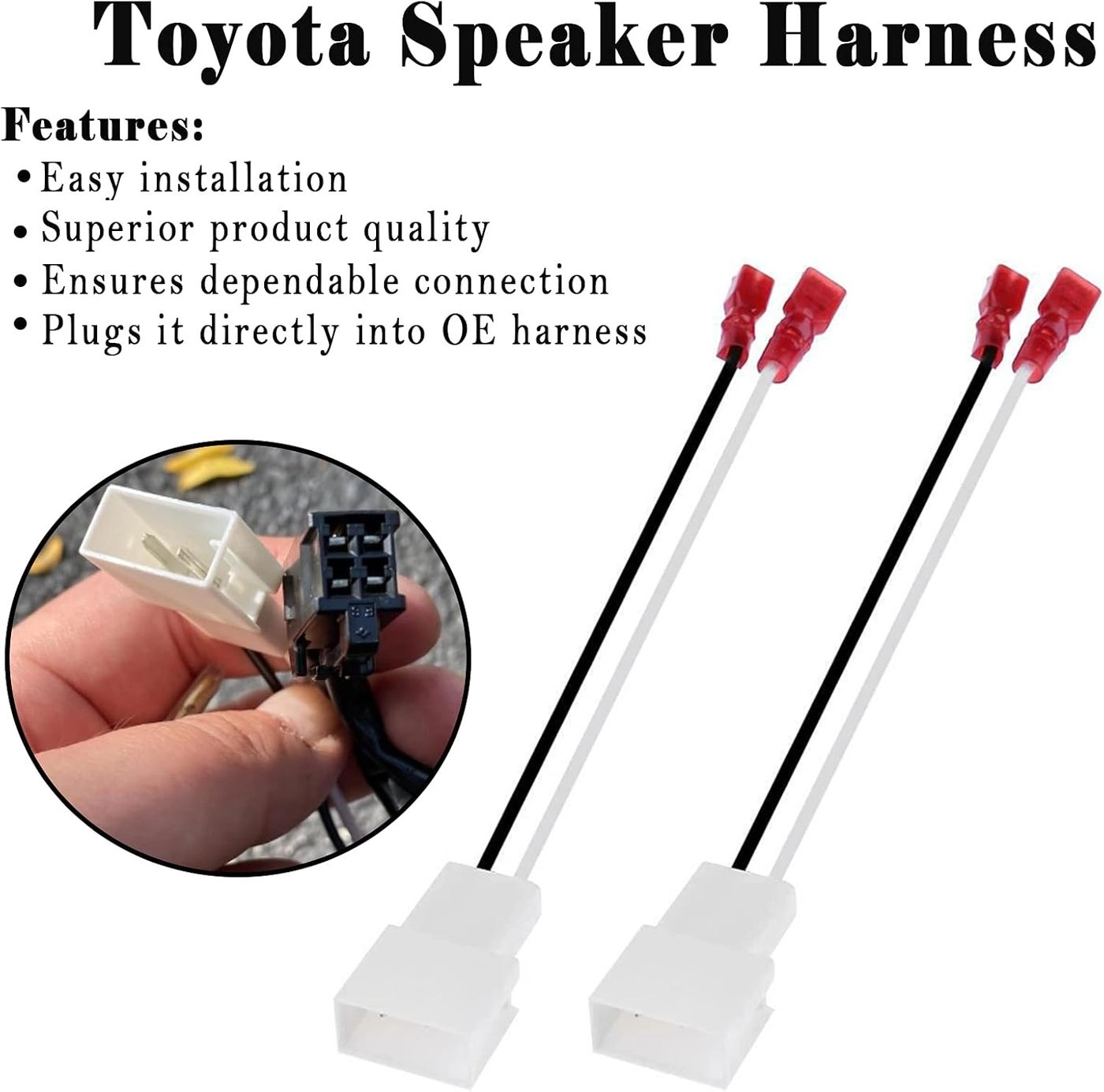 72-8104 Speaker Harness Adapter - Toyota Pack