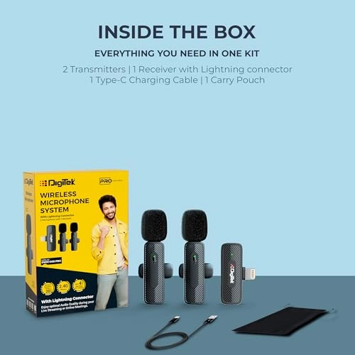 DWM-009 PRO - 2 Microphone 2.4Ghz