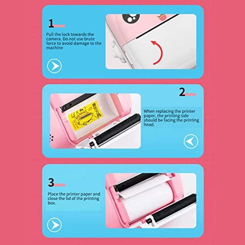 Children Digital Print Camera - 24MP 1080P 2.4in Display