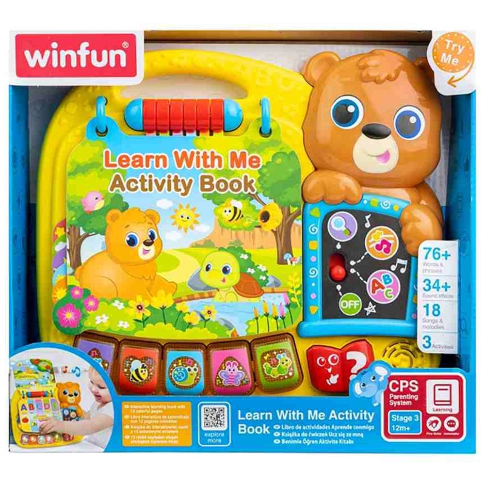 Learn With Me Activity Book - 5+ Years
