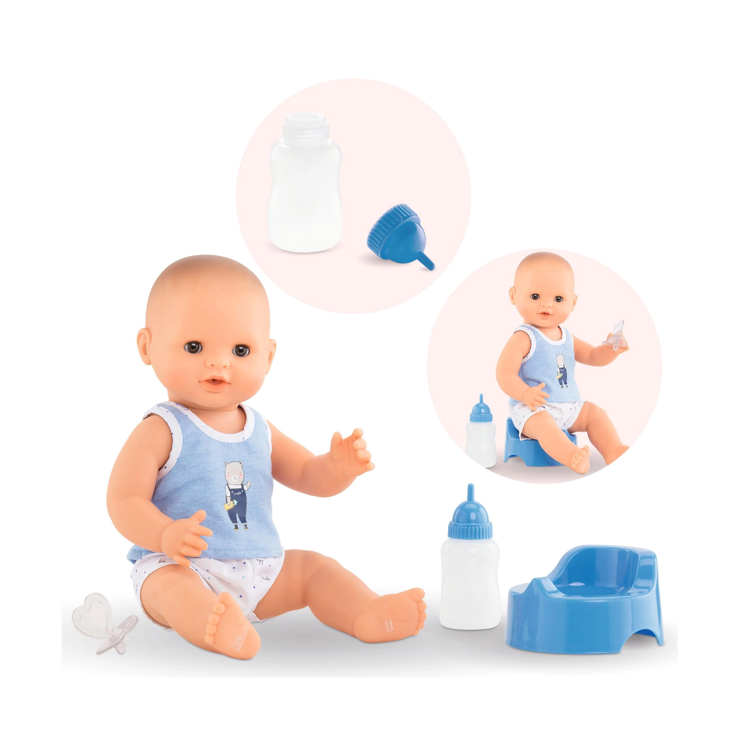 Paul Baby Doll - 14" Vinyl Plastic