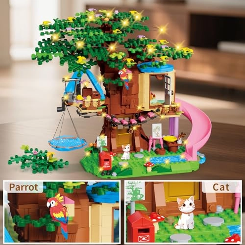 Tree House Building Set - Forest Friends