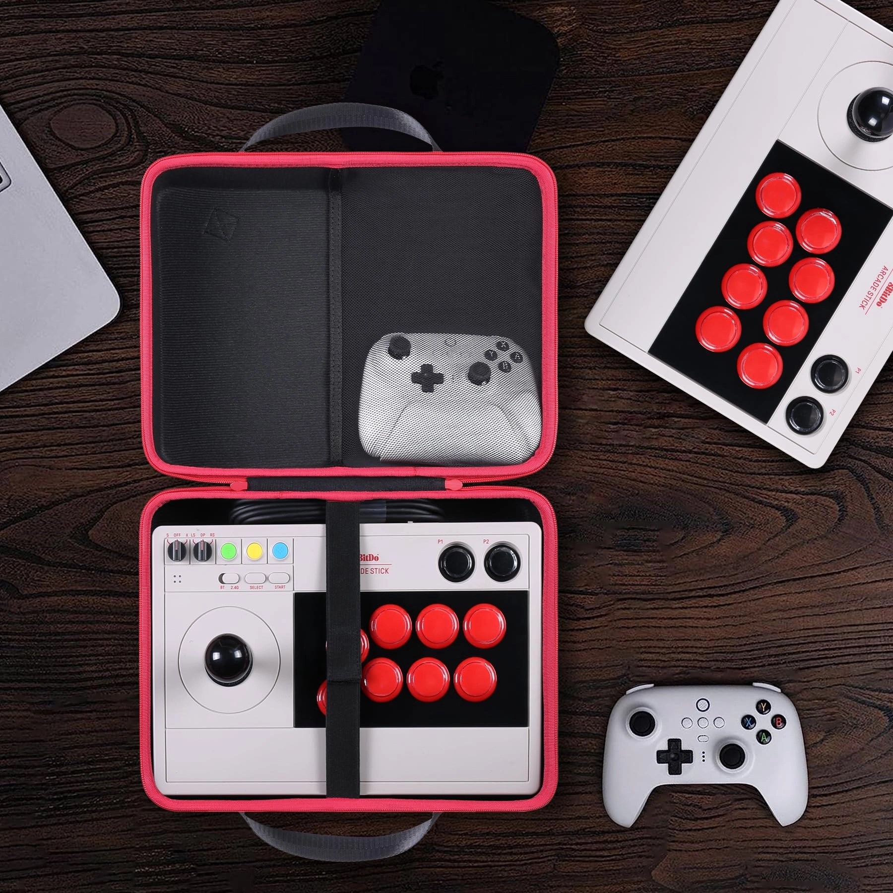 8BitDo All-Button Arcade Case - Switch & Windows
