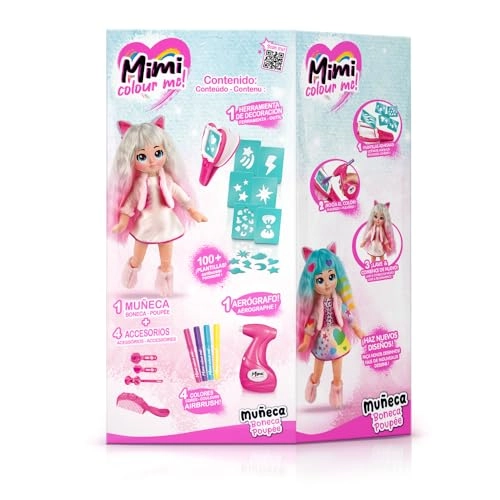 Mimi Color Me Personalised Wrist - 1 piece Chalk Airbrush, Marker and Stencils