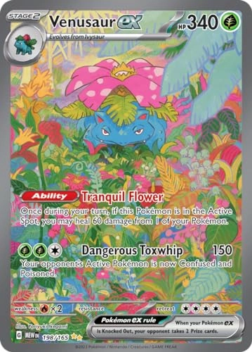Venusaur Ex 198/165