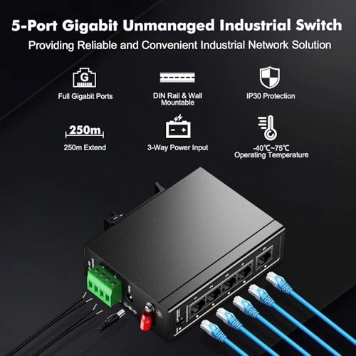 5*1G - 5-ports