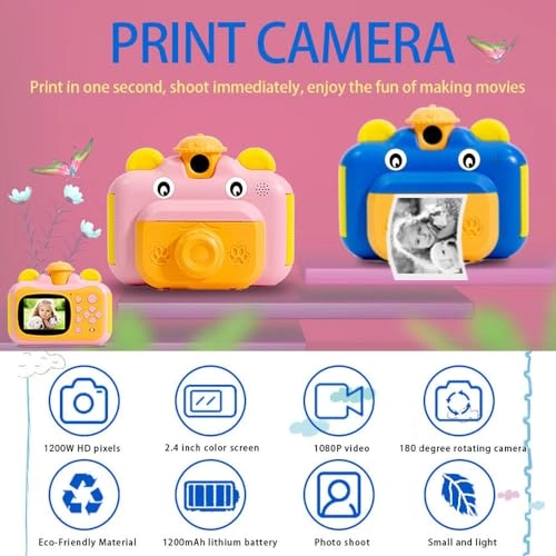 Cute Kids Instant Camera - 57 * 30mm
