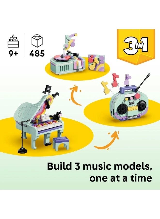 Music Decor Piano with Cat - Creator
