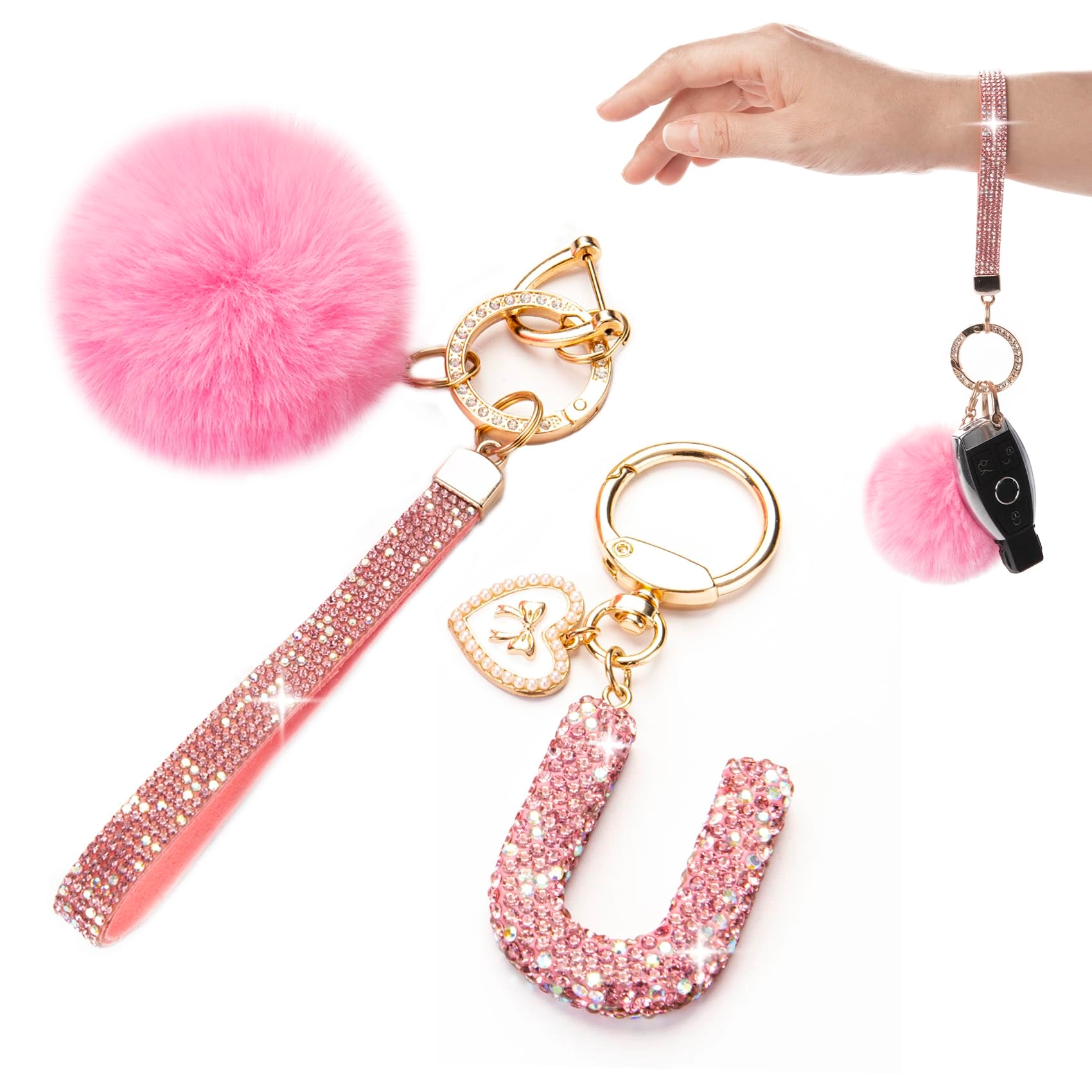 Initial Keychain - Letter