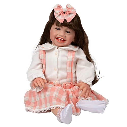 Rebirth Baby Doll - 48cm/58cm Silicone Limbs Cloth Body Panda Clothes Gift Set