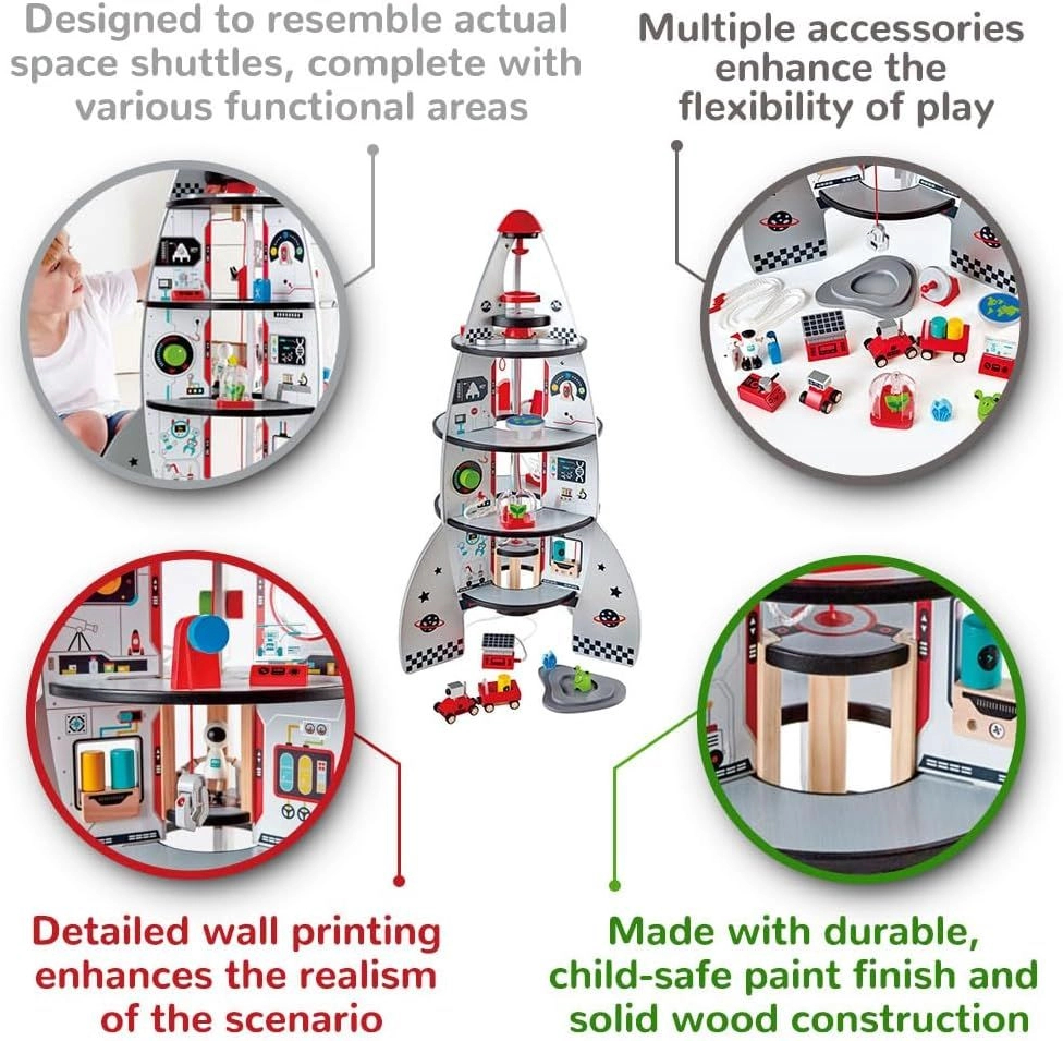 Four Stage Rocket Ship - Twenty-piece (E3021)