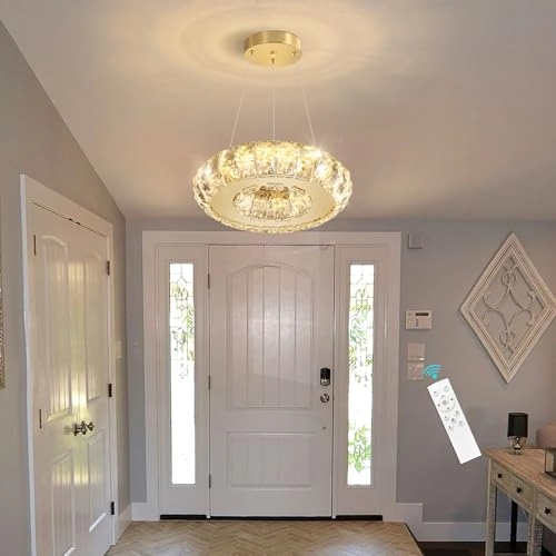 LED Ring Chandelier - min 3.9" to max 78"