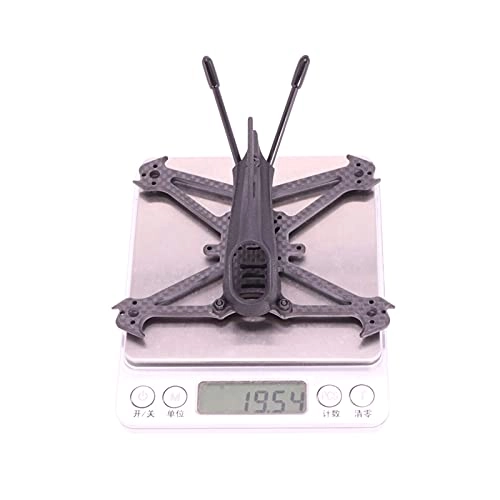 Toothpick Frame Kit - 112mm Wheelbase 3K Carbon Fiber