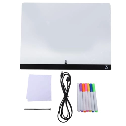 LED Drawing Board - 7 Color Pens