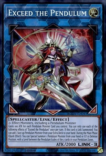 Yu-Gi-Oh! Exceed The Pendulum AGOV-EN045