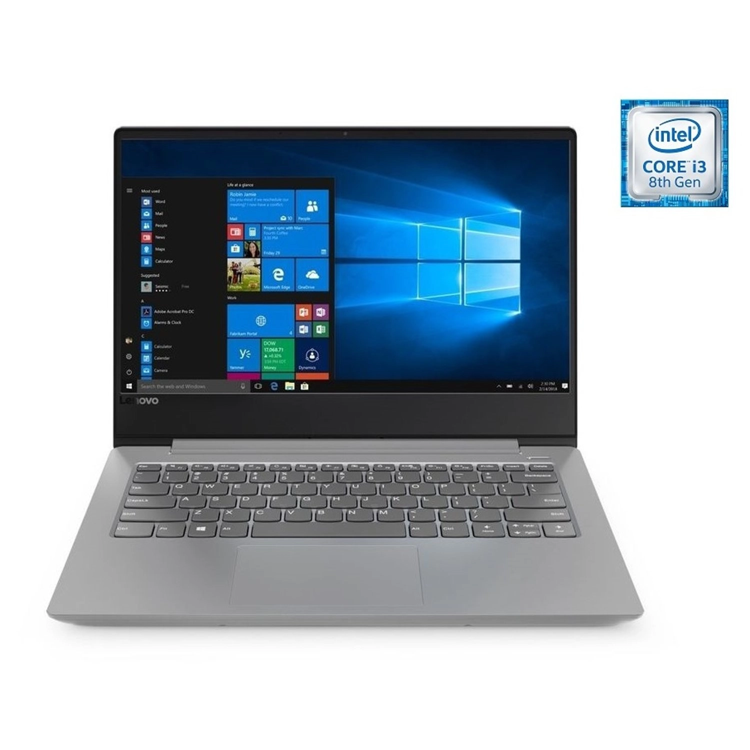Lenovo ideapad 330S-14IKB 81F400QEAX - 14'' Core i3 4GB DDR4 1000GB HDD