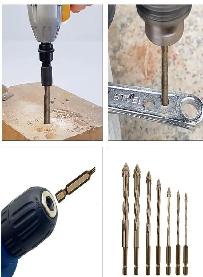 Eccentric Twist Drill Bit Set - 7PCS 3-12mm