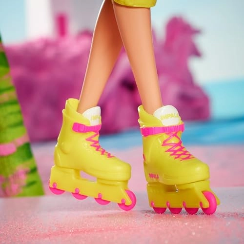 Margot Robbie Skating Doll - Neon Outfit Inline Skates Ages 12+