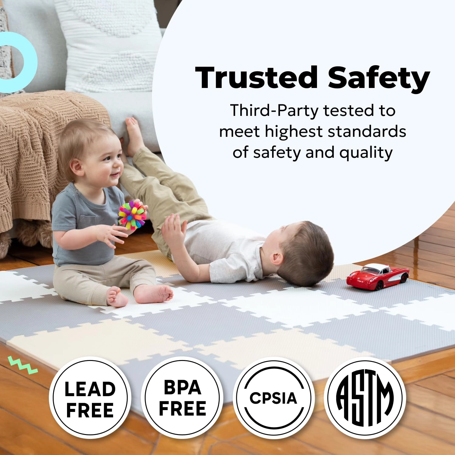 Baby Play Mat - Neutral 6-12 months