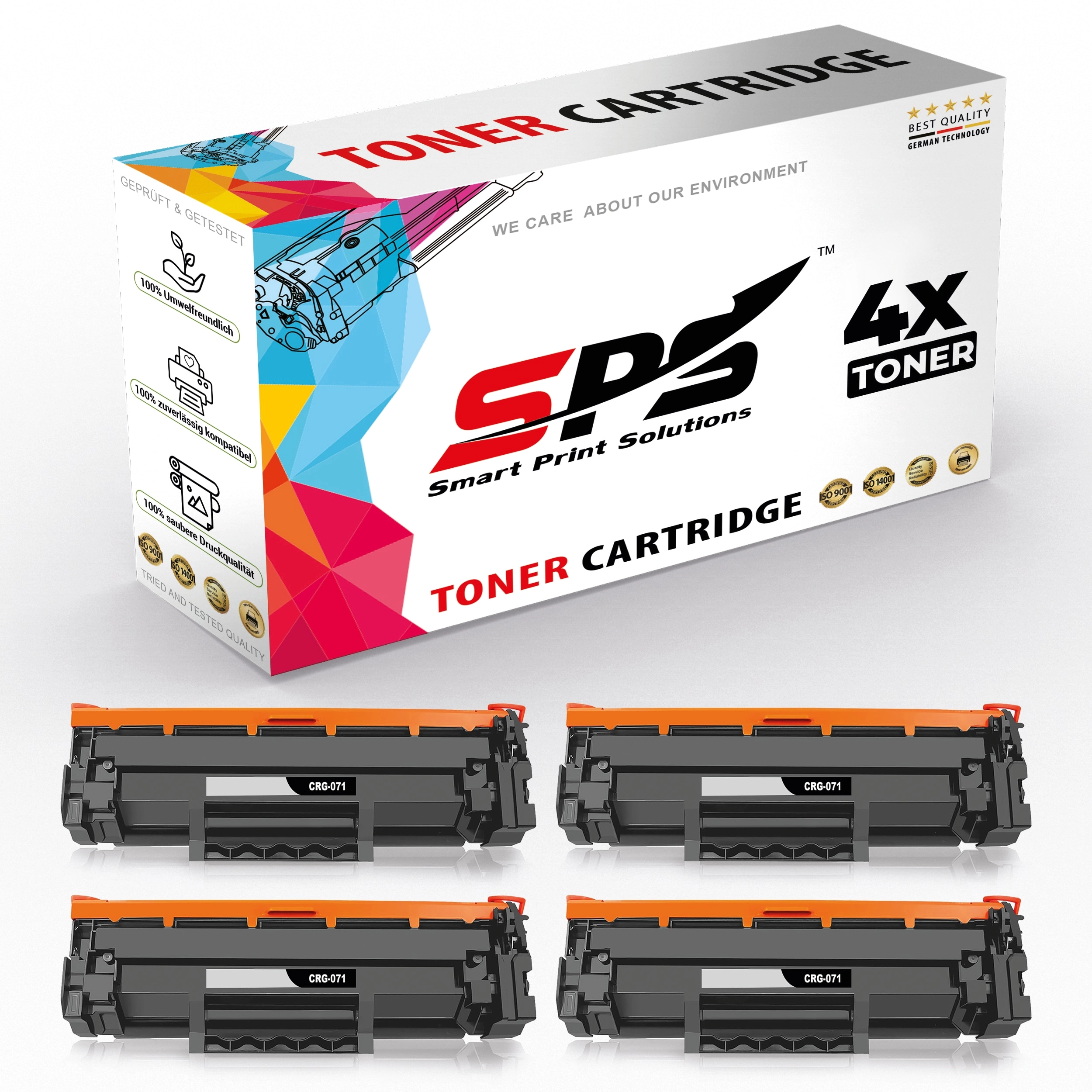 smart print solutions llc CRG-071H - 2,500 Pages Black