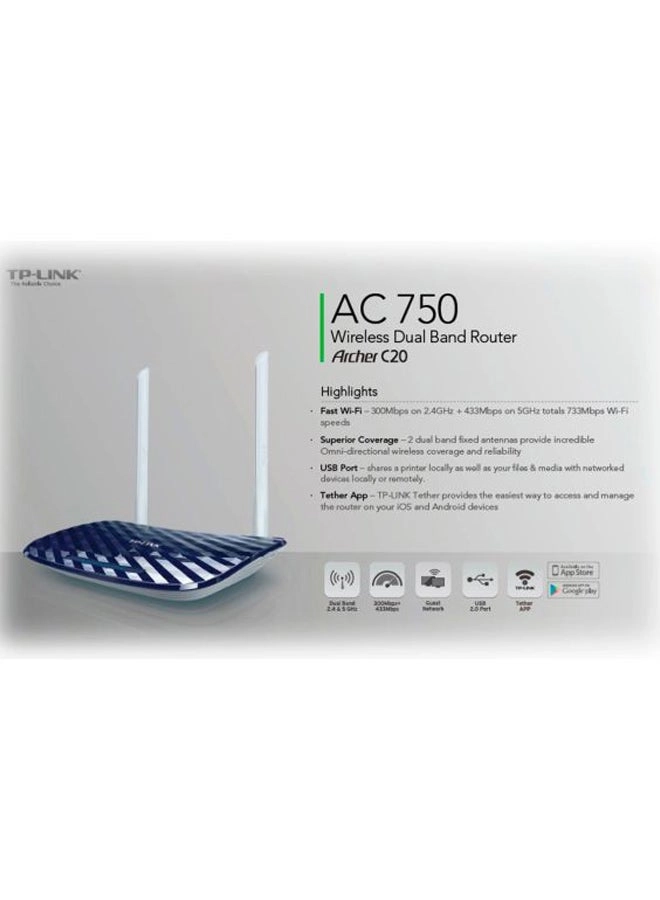 Archer C20 AC750