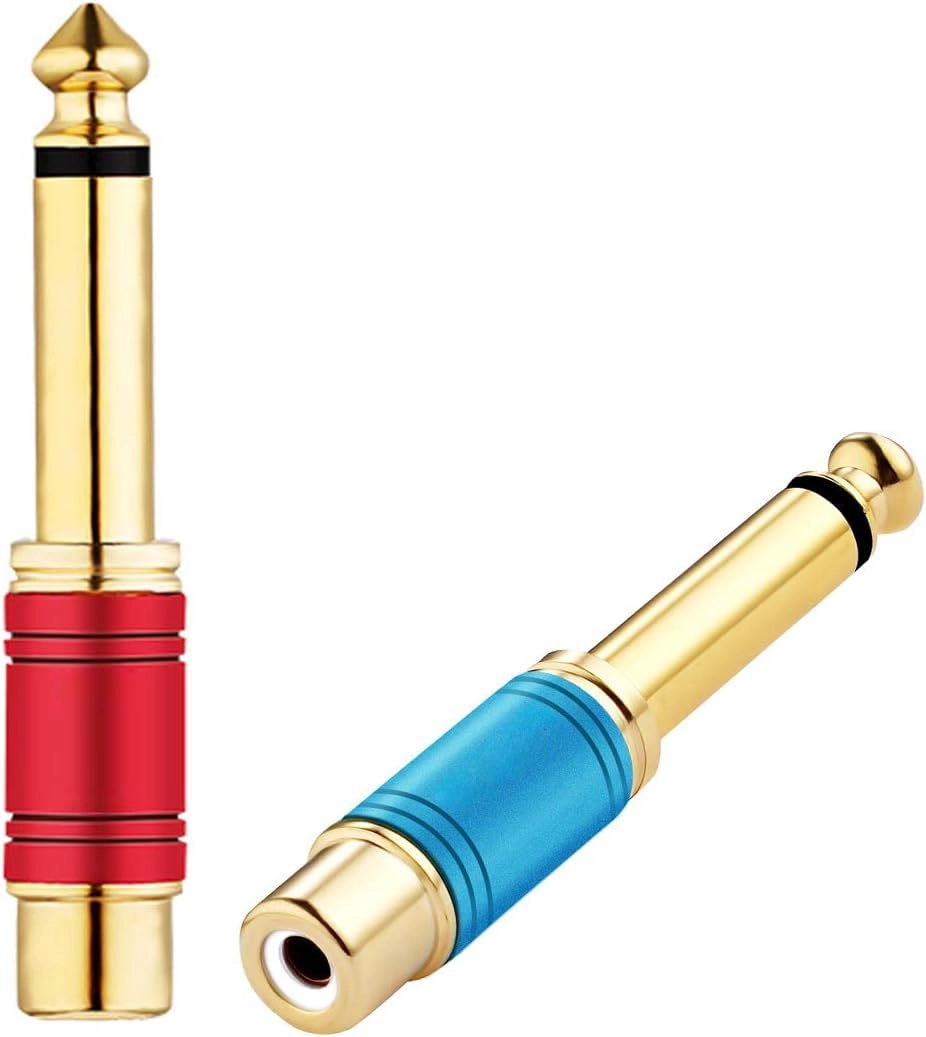 RCA to 1/4 Adapter Pack