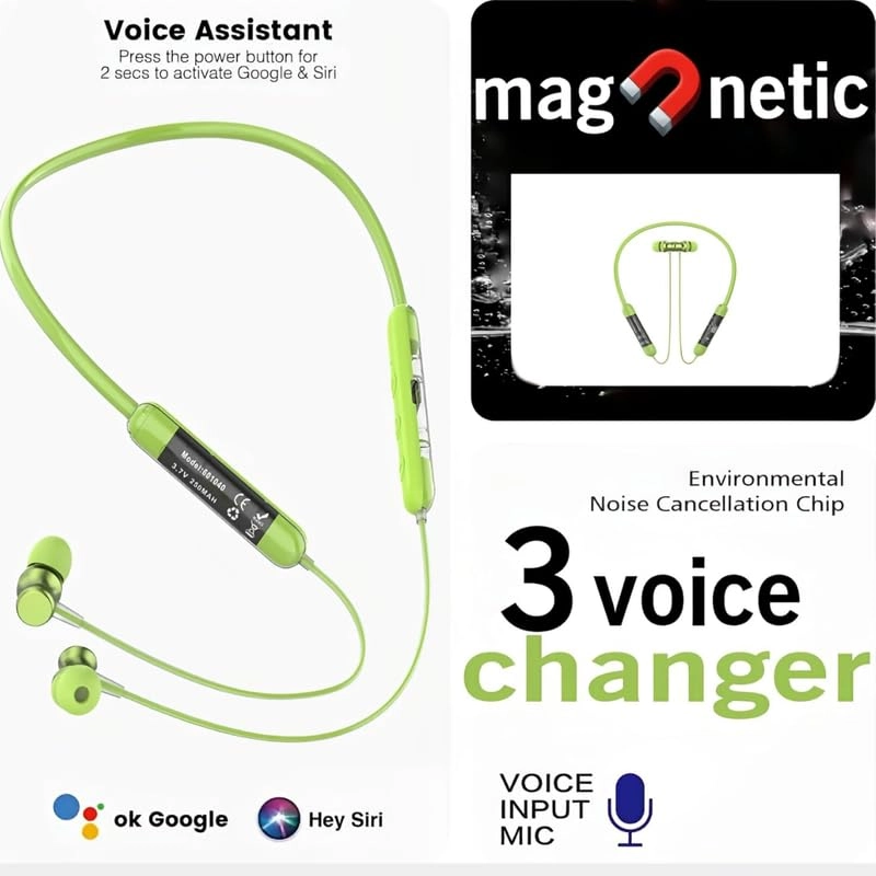 Supreme Bluetooth Neckband Wireless Headphone