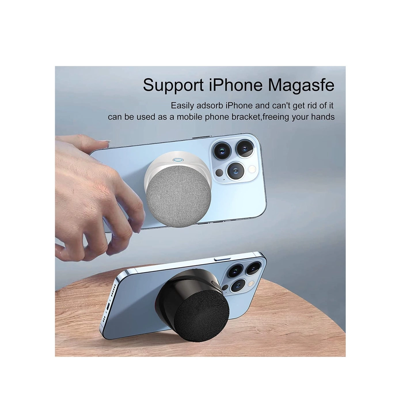 Portable Magnetic Small Bluetooth Speaker - 5W