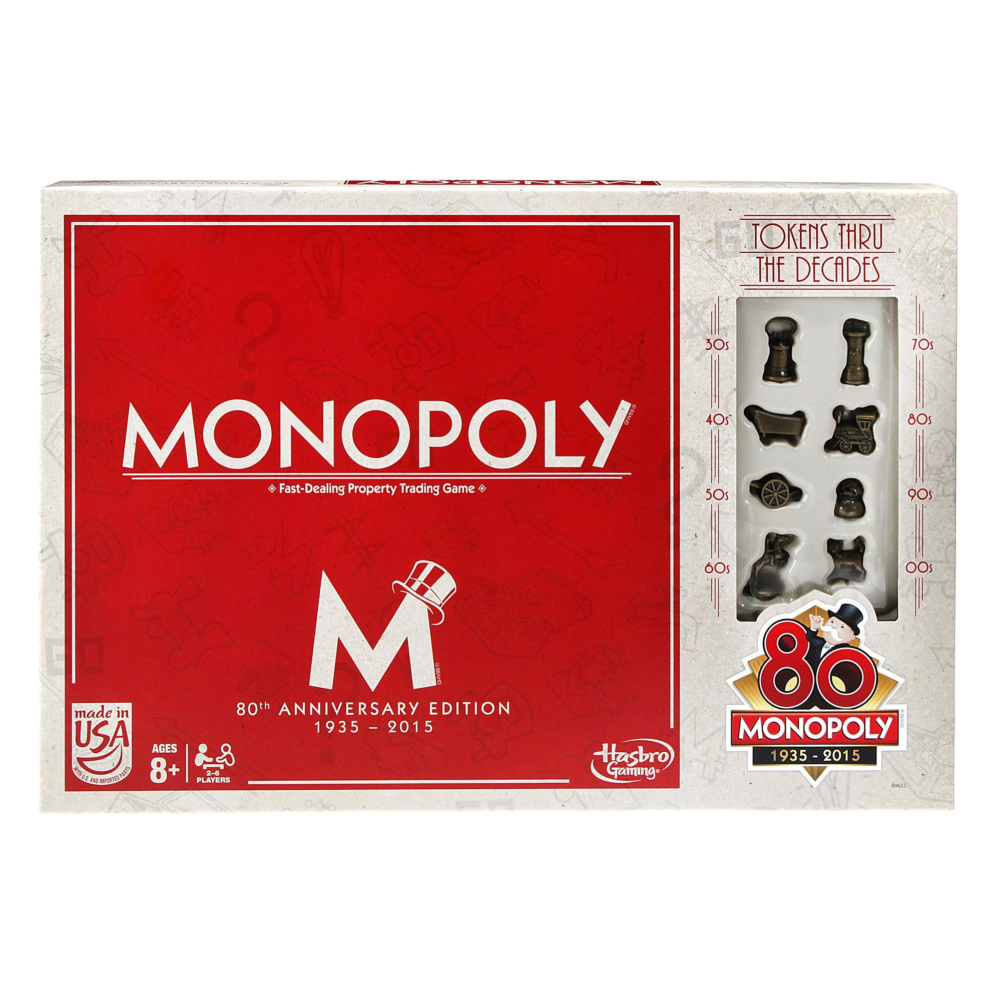 Hasbro Monopoly: 80th Anniversary Edition