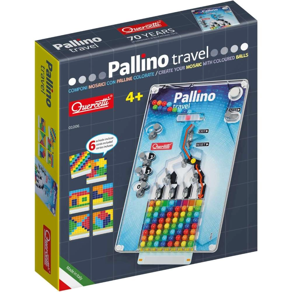 Pallino Travel Mosaic Game - 21 x 5 x 24.3 cm Suitable for 4 years & above
