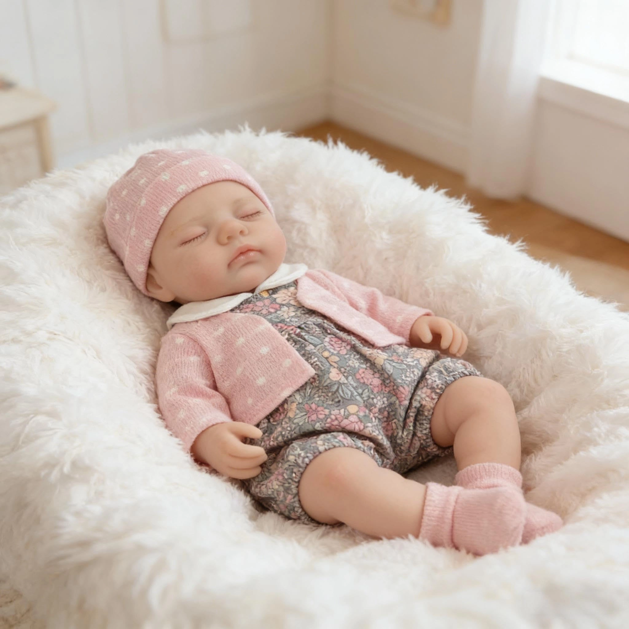 Nanjing Tianzeng Gifts Co.,Ltd Reborn Baby Doll - 12 inch Full body silicone Ages 3+