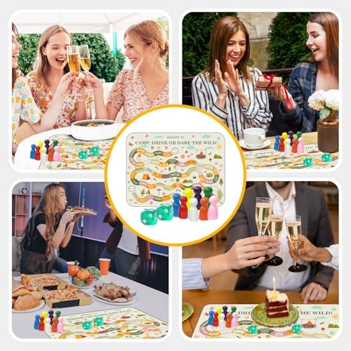 Camping Drinking Game - 21 years and up