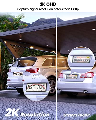 Outdoor Surveillance Camera 2K