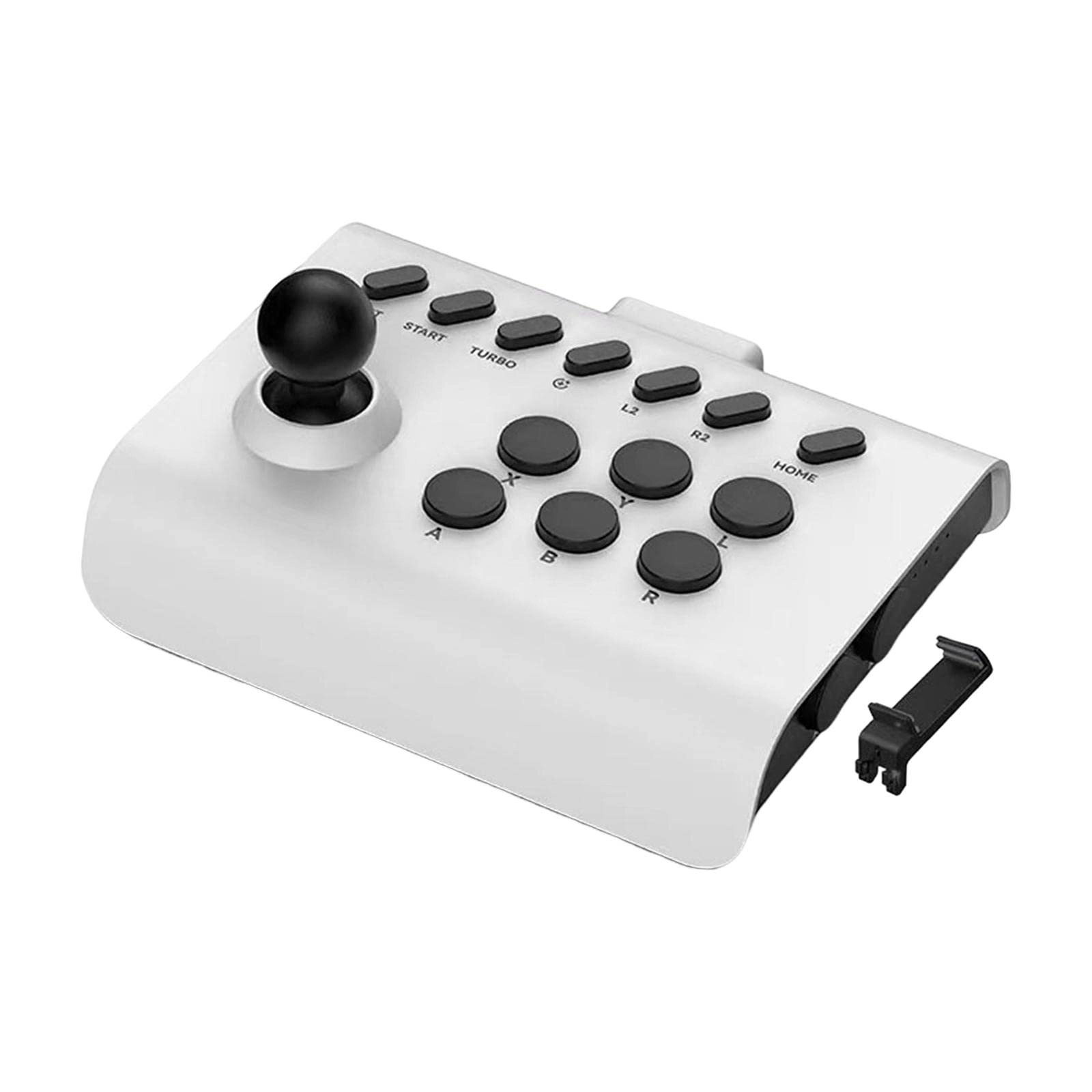 oeuvreby Arcade Rocker Game Joystick - White Black game console