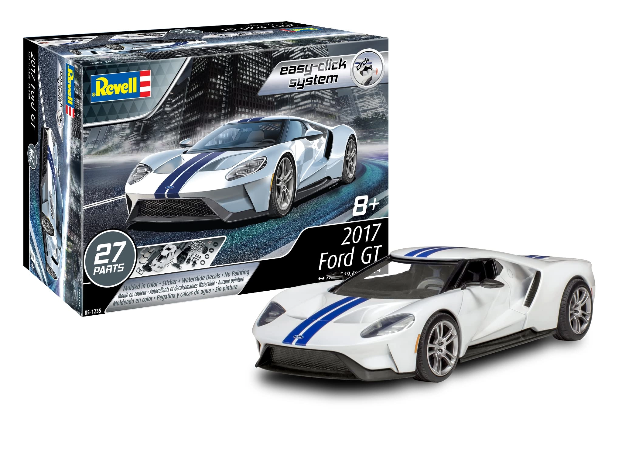 Ford GT Le Mans - Unassembled Plastic Model Kit 1:24