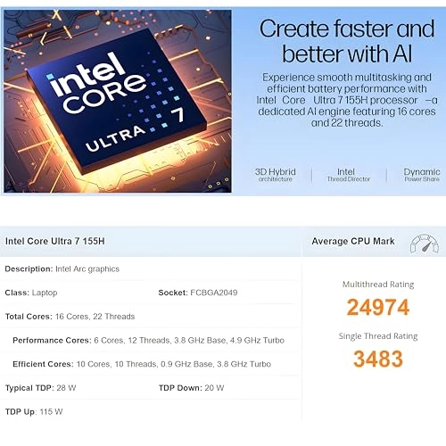 ThinkPad E16 - 16'' Core Ultra 7-155H 64GB DDR5 2TB SSD
