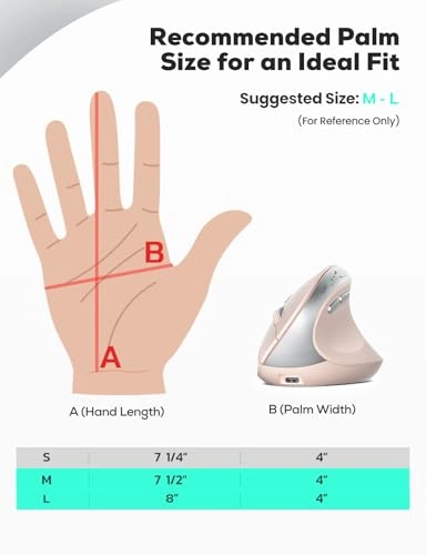 MD280 Ergonomic Vertical Mouse - Wireless