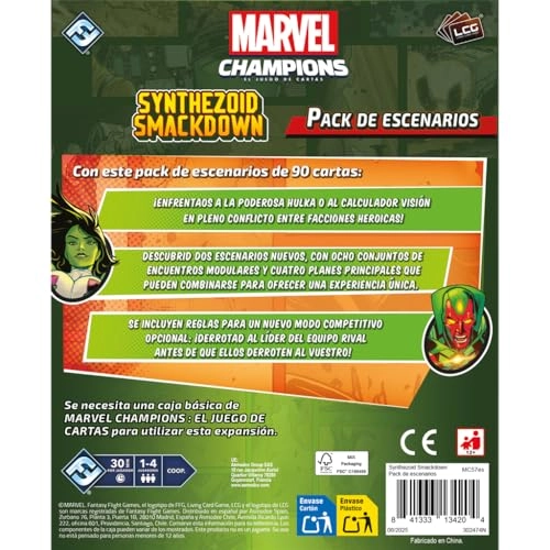 Marvel Champions: Synthezoid Smackdown Scenario Pack - Card Game (Spanish)
