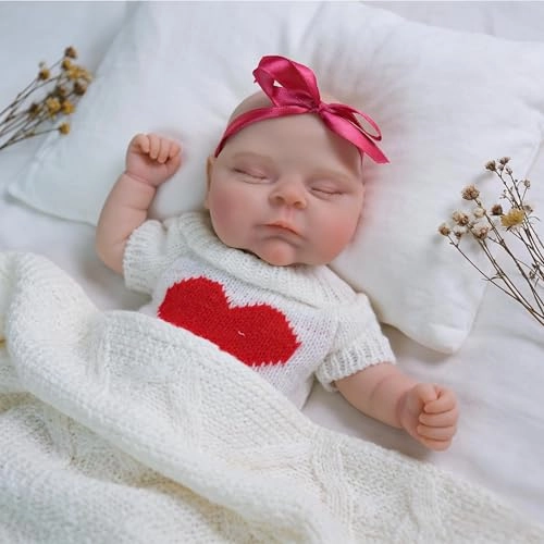 Reborn Baby Dolls - 12 Inch Silicone Girl Ages 3+