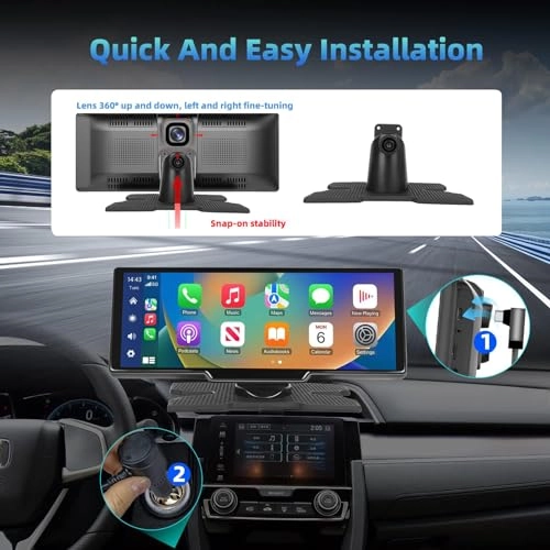 Dual Dash Cam - 720P 1080P