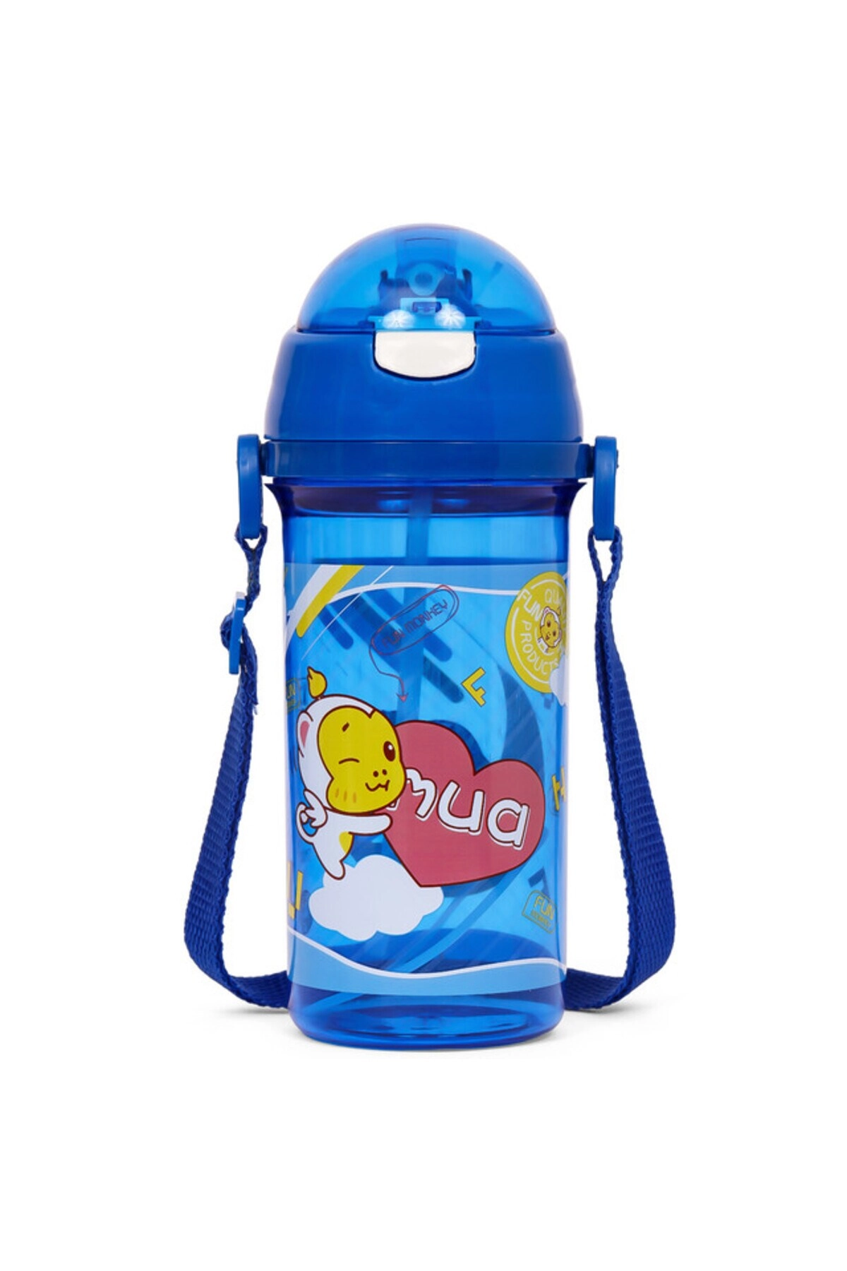 SAM BOX FZE Kids Water Bottle - one touch button