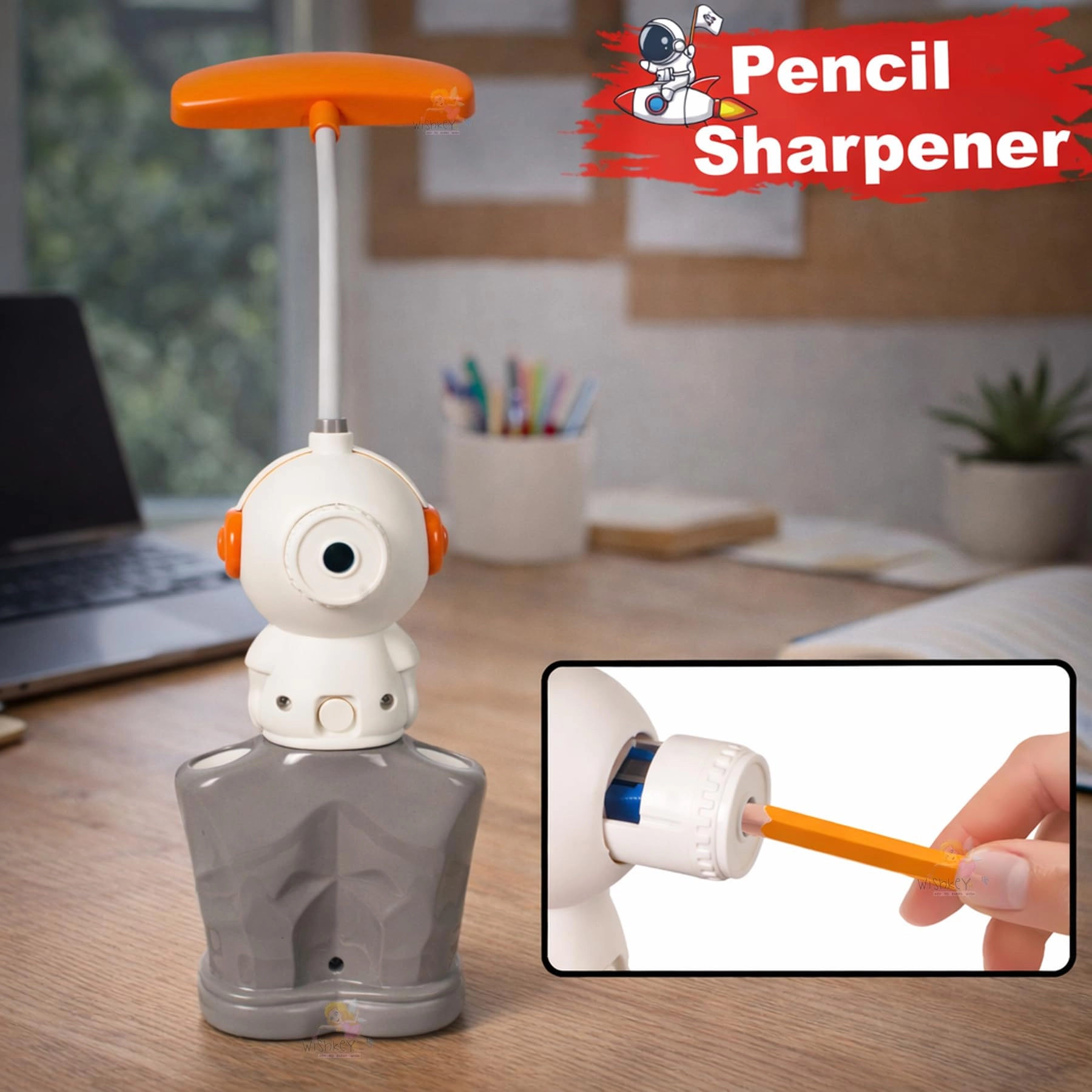 3-in-1 LED Desk Lamp - Astronaut Theme Rechargeable