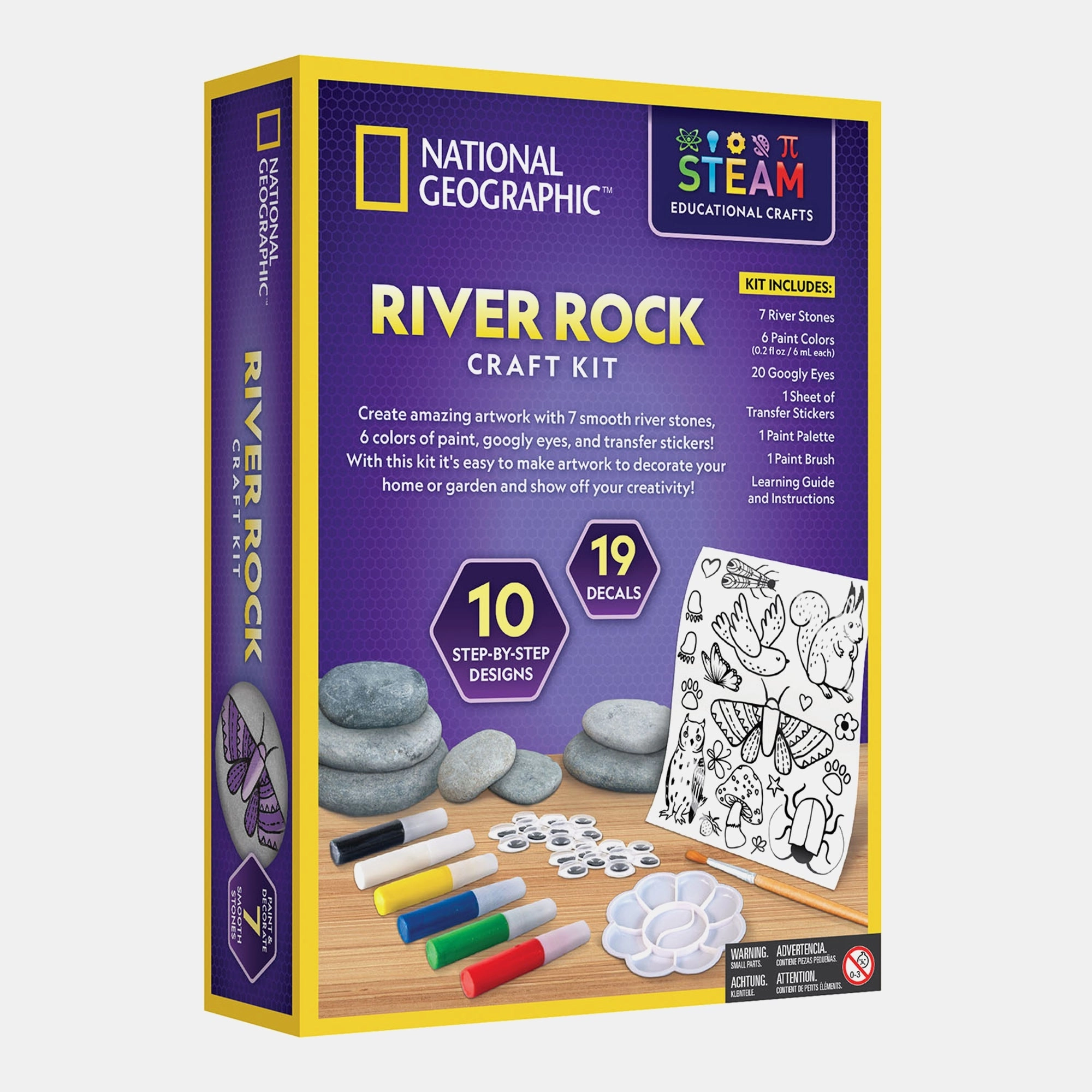 National Geographic River Rock Craft Kit