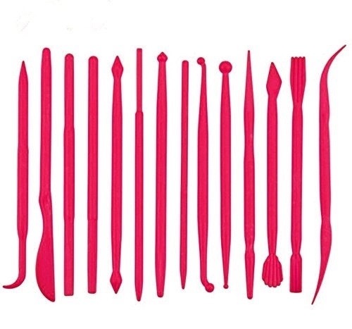 Yueton Clay Modeling Tool - Plastic 14pcs