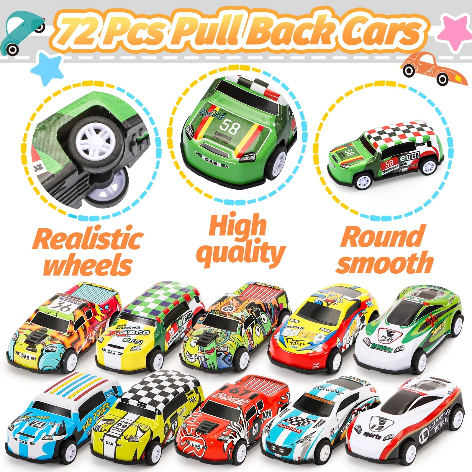 SQ-MIX72 - 1:64 72pcs