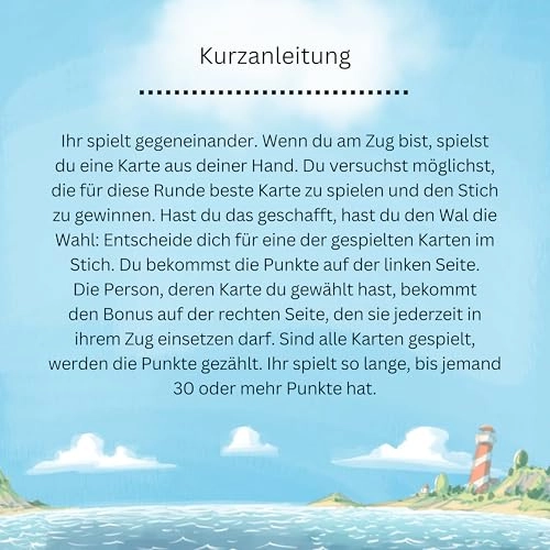 Stichwahl: Sea Creatures - Card Game (German)