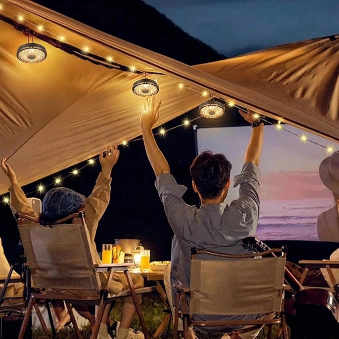 8M LED - Rechargeable Outdoor Light Portable Tent Lantern
